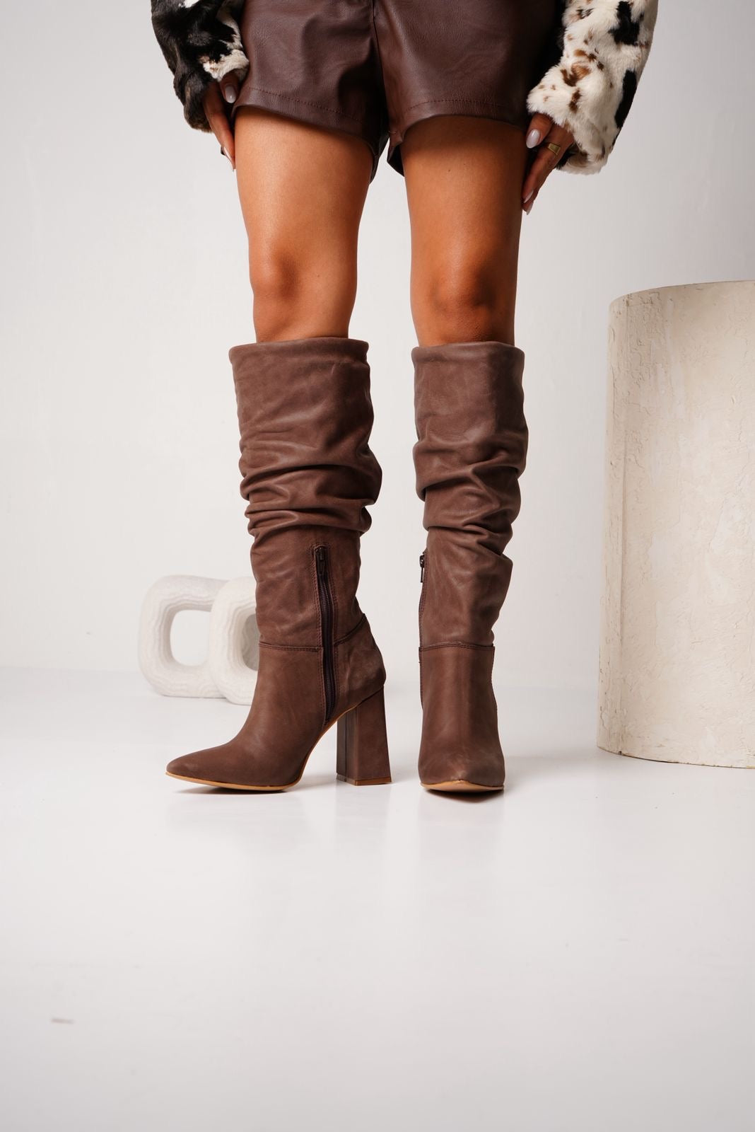 Amber boots cuero