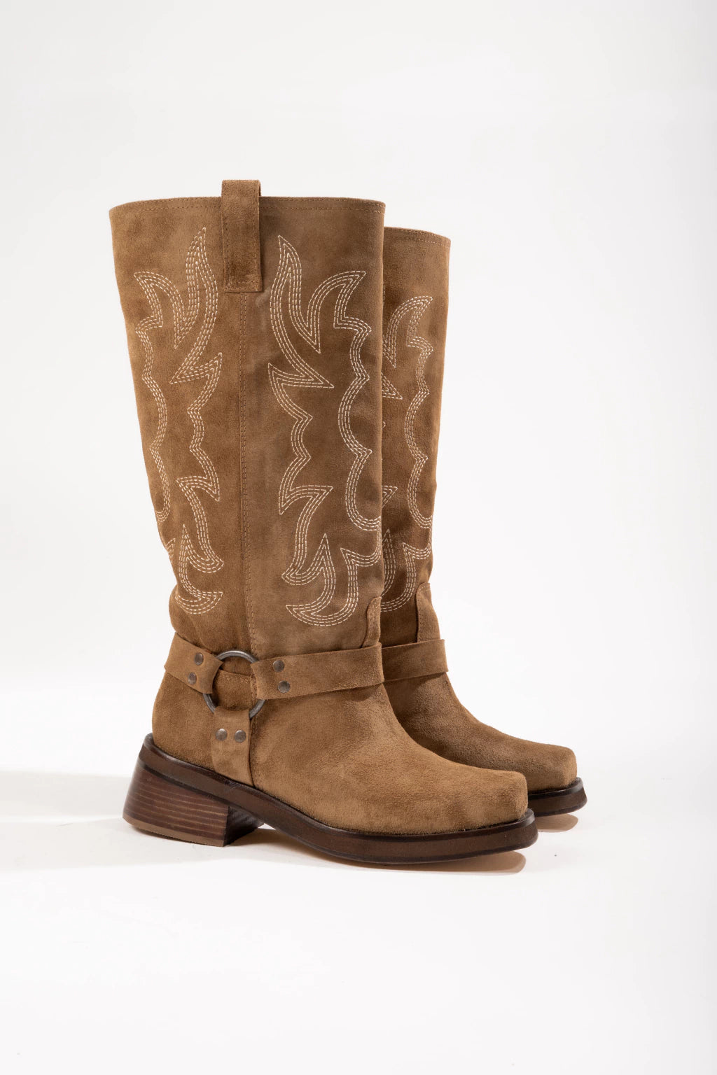 Biker boots Fogo cuero