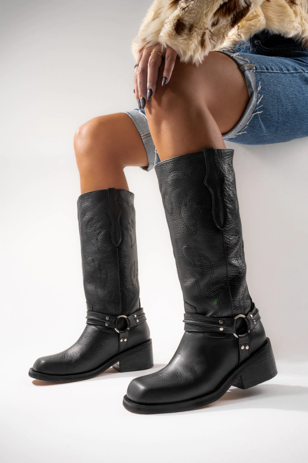 Persa boots cuero