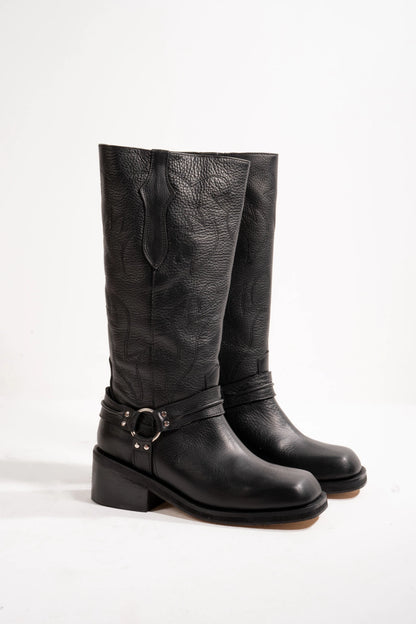 Persa boots cuero