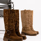 Biker boots Fogo cuero