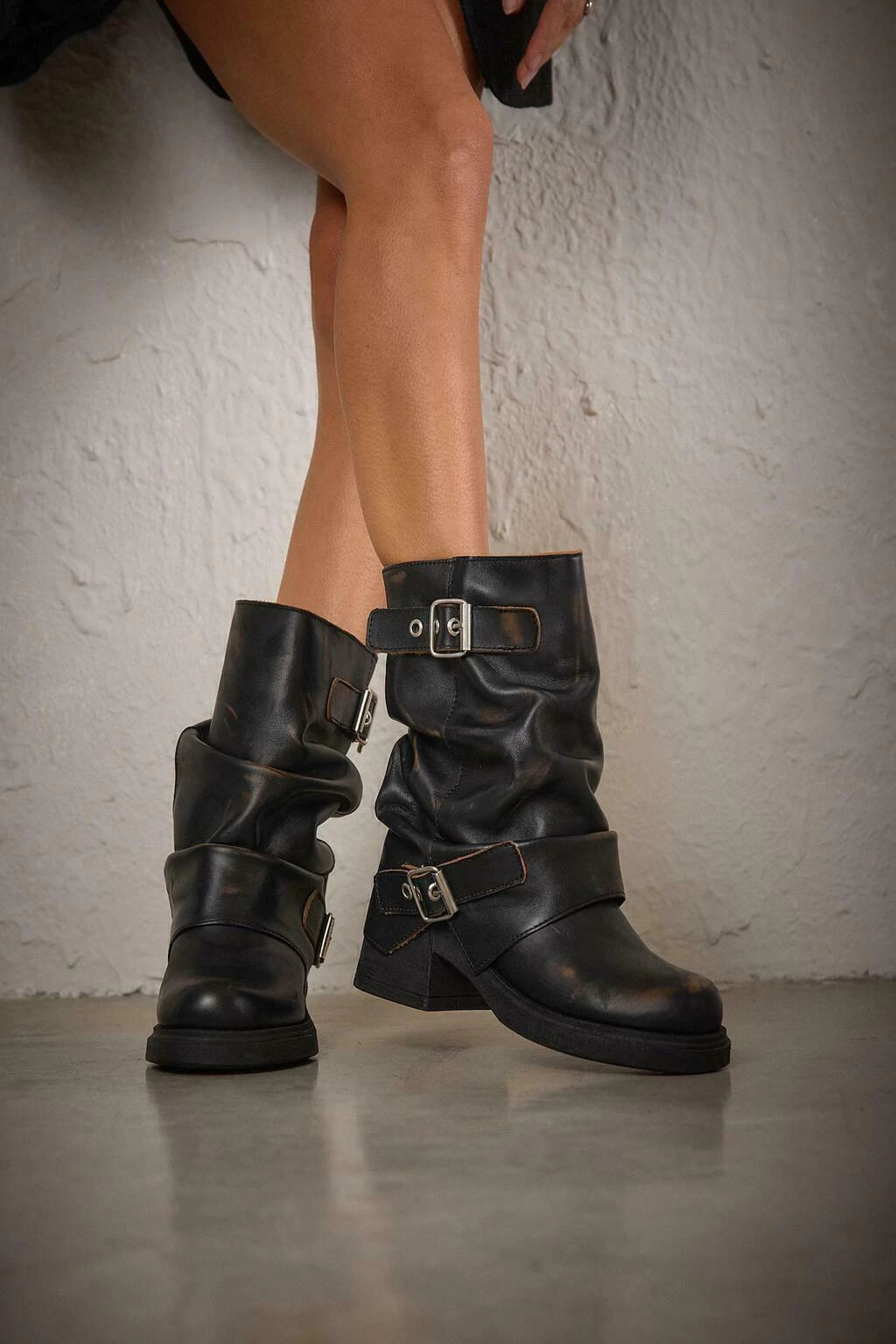 Chester boots cuero