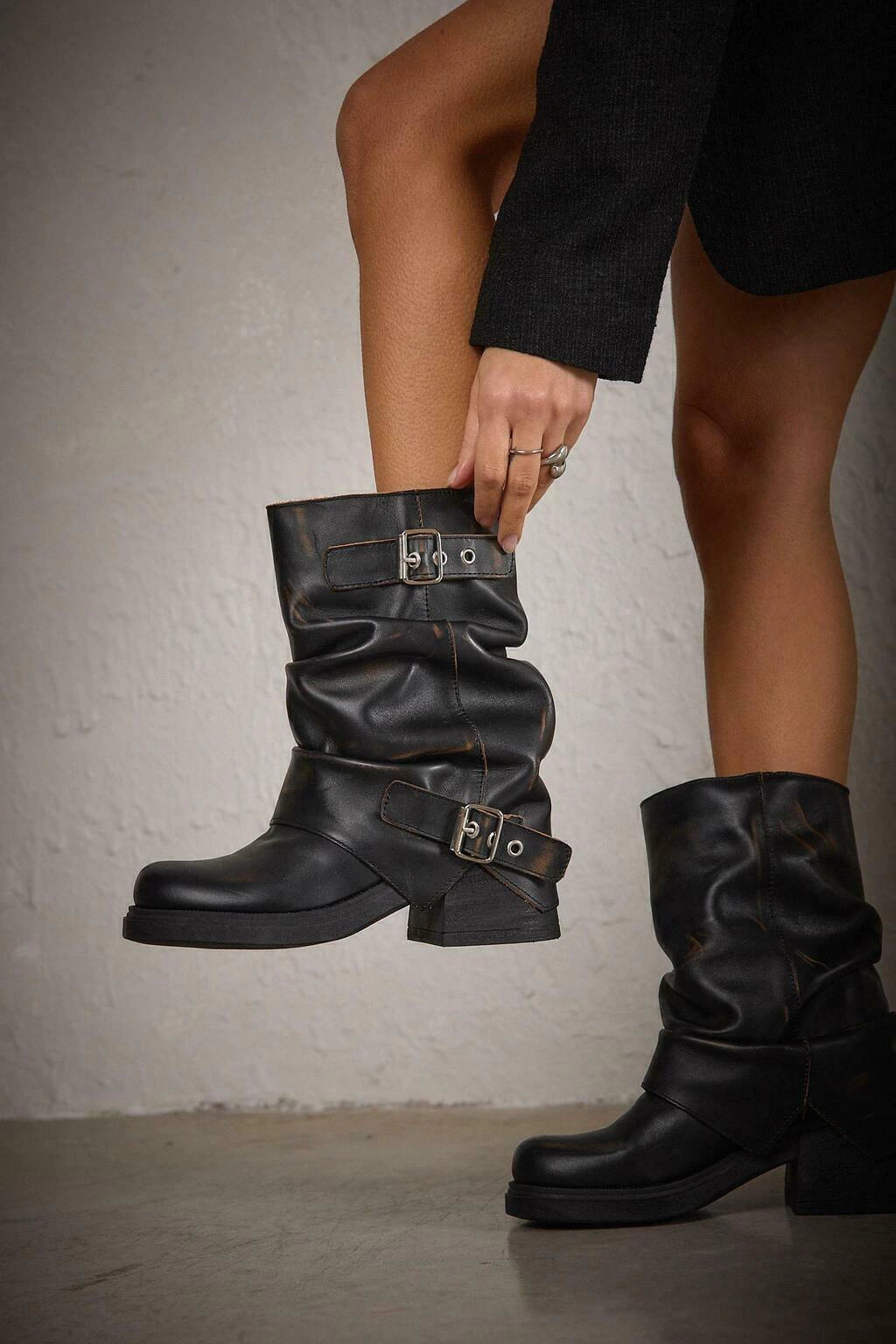 Chester boots cuero
