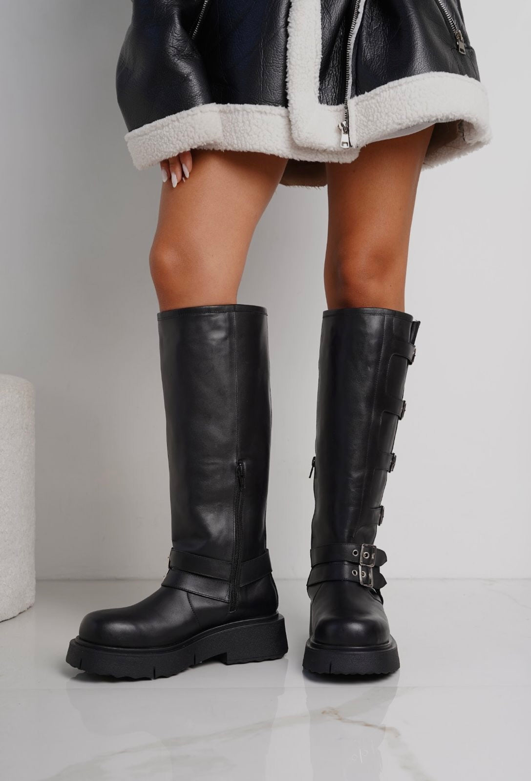 Biker boots Milan cuero