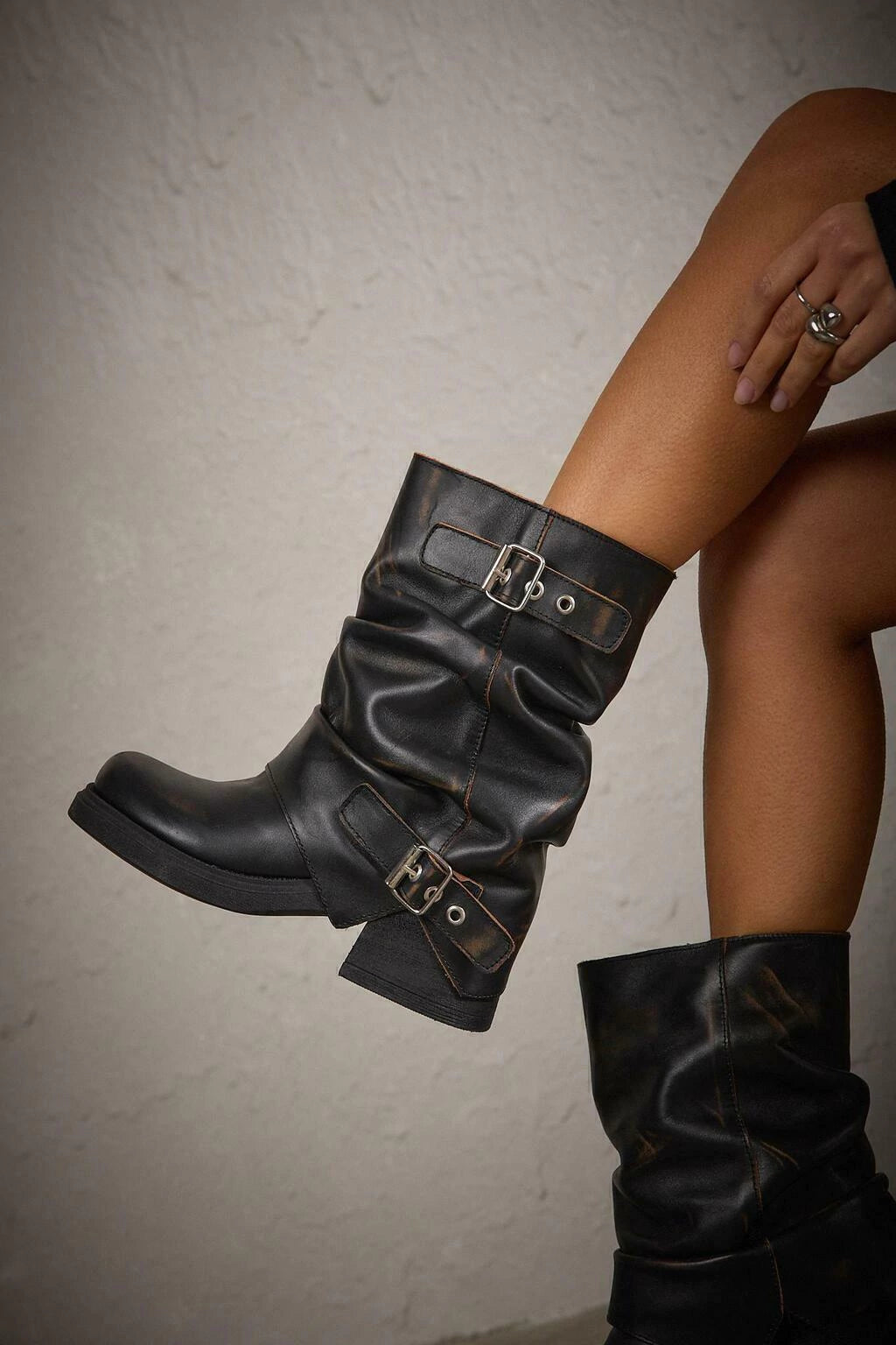 Chester boots cuero