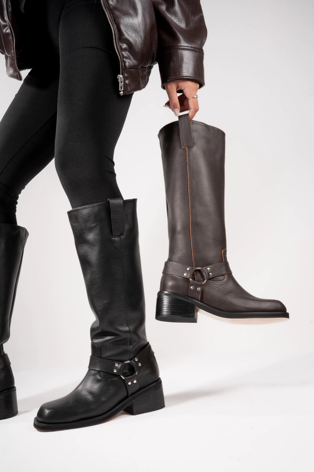 Fenix boots cuero