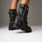 Kongo boots cuero