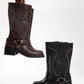 Savage boots cuero