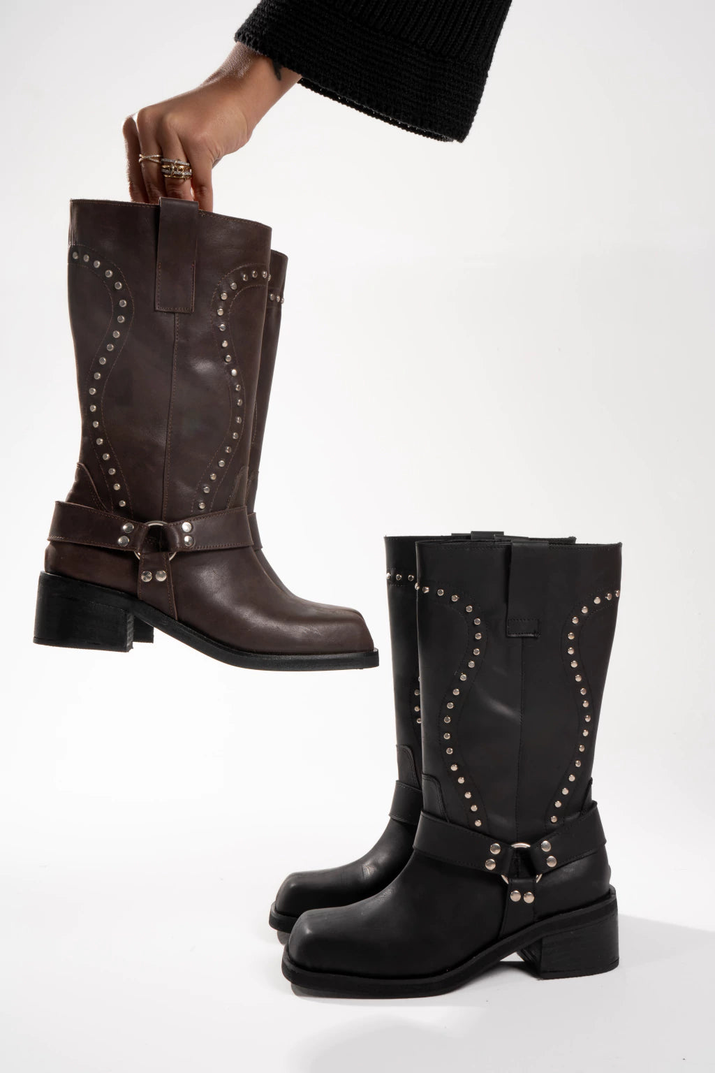 Savage boots cuero