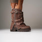Kongo boots cuero