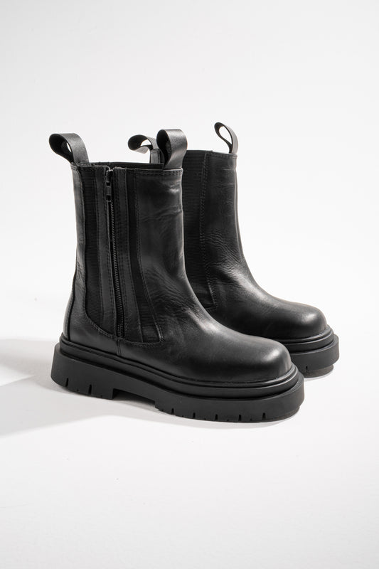Moscú boots cuero