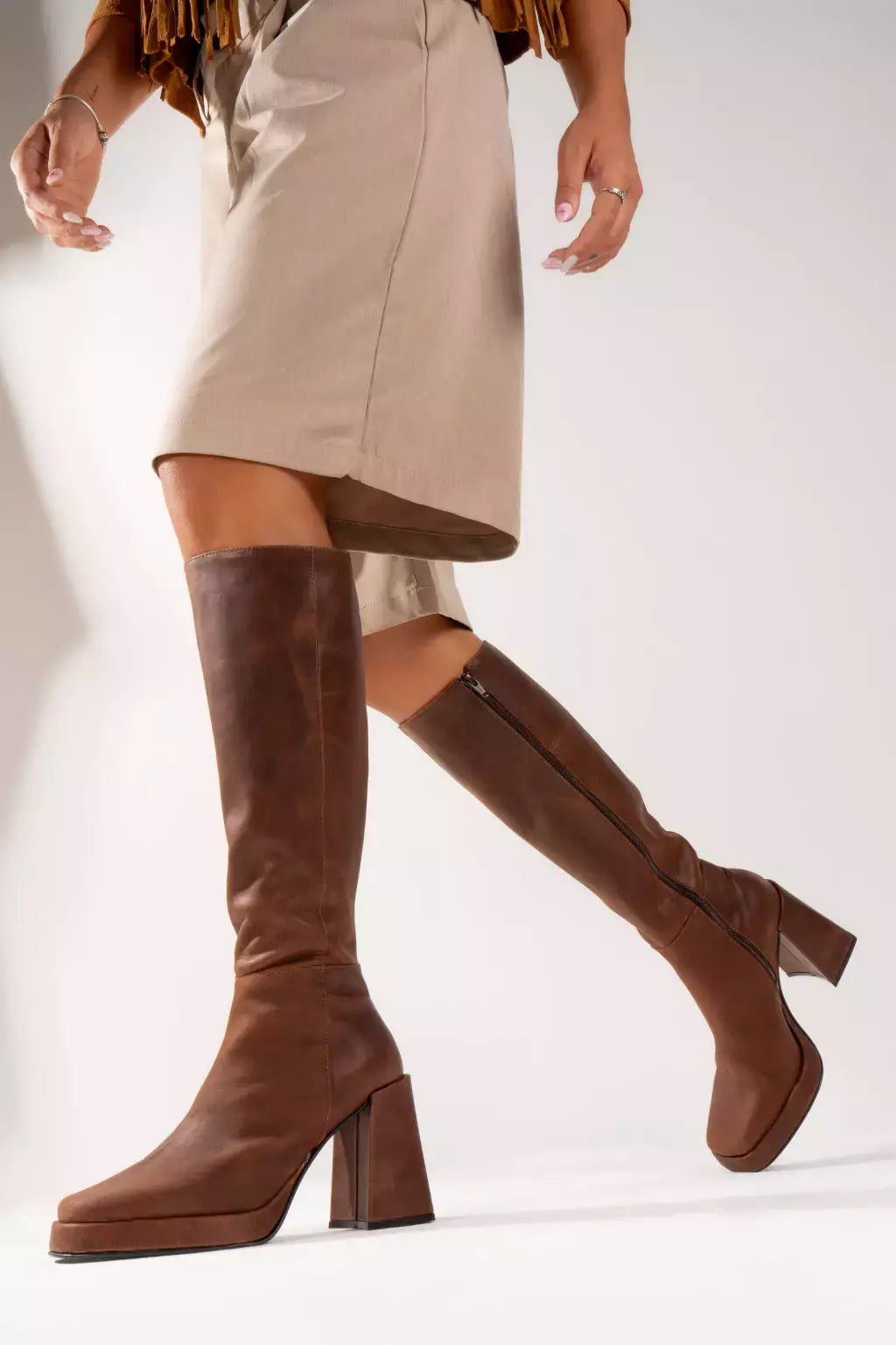 Milano boots cuero