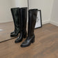 Audrey high boots vegan